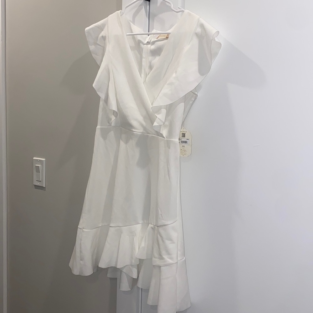 Altar’d State White Ruffle Dress